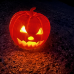 Mini Light Up Pumpkin